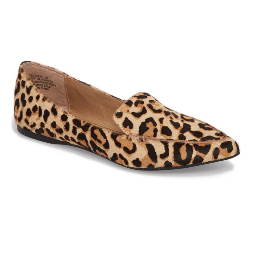 NEW Steve Madden Leopard Flats